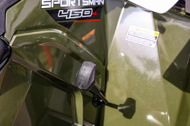 2025 Polaris SPORTSMAN 450 HO EPS SAGE GREEN Image 12