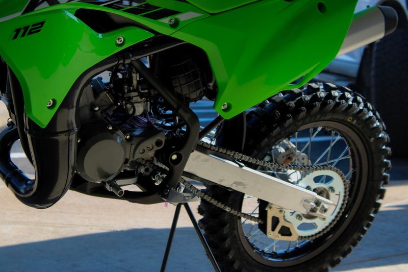 2025 Kawasaki KX112 LIME GREEN Image 12
