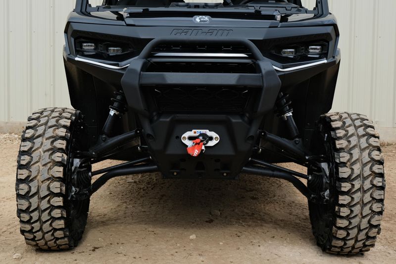 NEW 2026 CAN-AM DEFENDER MAX XT HD11 WITH 1025 INCH TOUCHSCREEN  in a STEALTH BLACK exterior color. Family PowerSports (877) 886-1997 familypowersports.com 