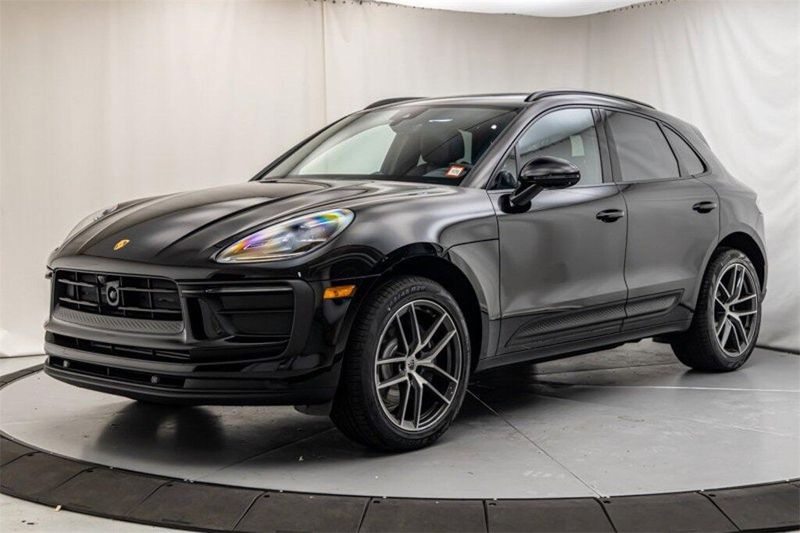 2024 Porsche Macan  in a Black exterior color and Blackinterior. Lotus Manhattan 347-395-5714 lotusmanhattan.com 