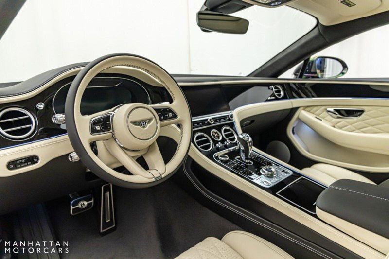 2024 Bentley Continental GT Azure V8 in a Onyx Metallic exterior color and Linen & Belugainterior. Lotus Manhattan 347-395-5714 lotusmanhattan.com 