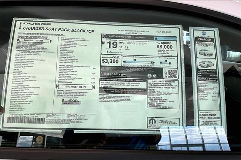 New 2026 Dodge Charger Scat Pack 2-door AwdImage 16