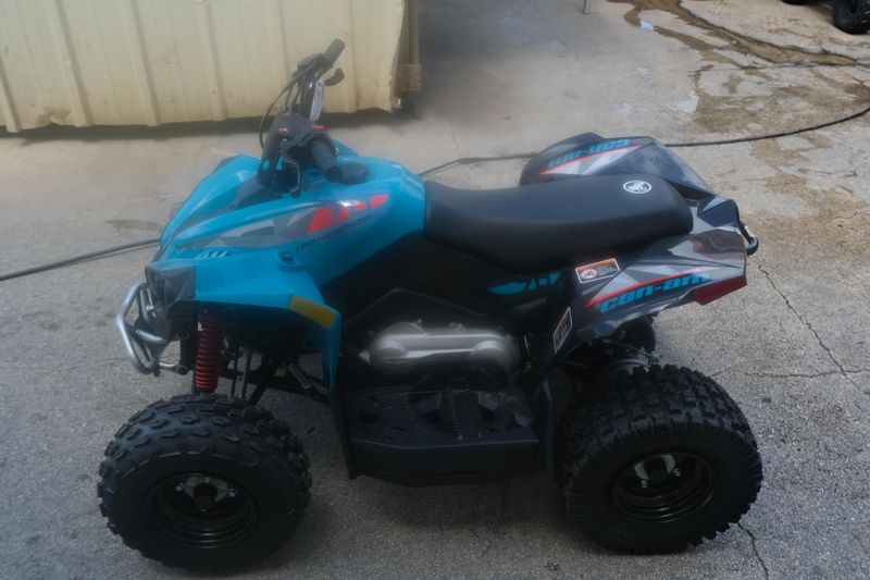 2025 Can-Am RENEGADE 70 EFI ICEBERG BLUE AND BLACK Image 6