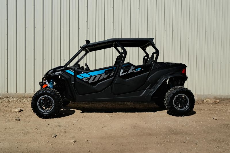 NEW 2026 CFMOTO ZFORCE 950 SPORT4  in a NEBULA BLACK exterior color. Family PowerSports (877) 886-1997 familypowersports.com 