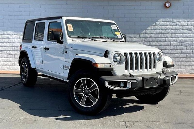 Used 2023 Jeep Wrangler SaharaImage 2