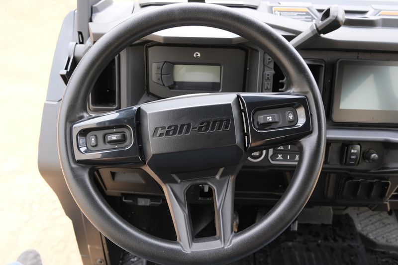 NEW 2026 CAN-AM DEFENDER MAX XT HD11 WITH 1025 INCH TOUCHSCREEN  in a STEALTH BLACK exterior color. Family PowerSports (877) 886-1997 familypowersports.com 
