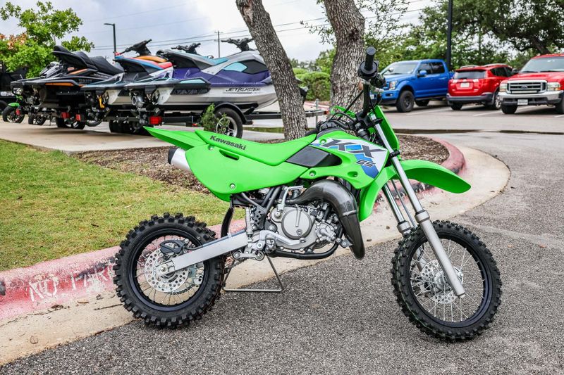 New 2026 Kawasaki KX 65  LIME GREEN Image 23