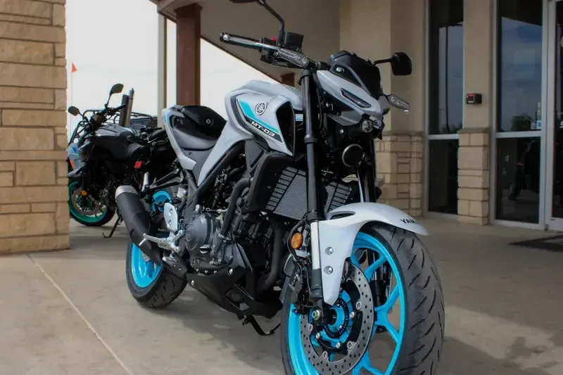 2025 Yamaha MT03 ICE STORM Image 1
