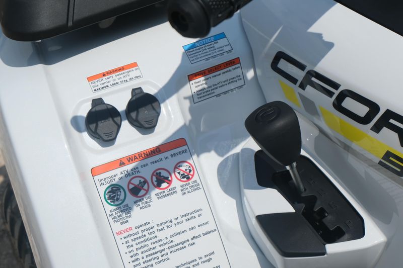 2025 CFMOTO CFORCE 500S PEARL WHITE Image 14