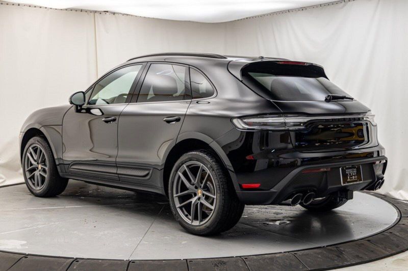 2024 Porsche Macan  in a Black exterior color and Blackinterior. Lotus Manhattan 347-395-5714 lotusmanhattan.com 