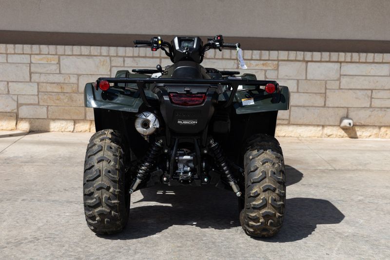 2024 HONDA FourTrax Foreman Rubicon 4x4 EPS in a GREEN exterior color. Family PowerSports (877) 886-1997 familypowersports.com 
