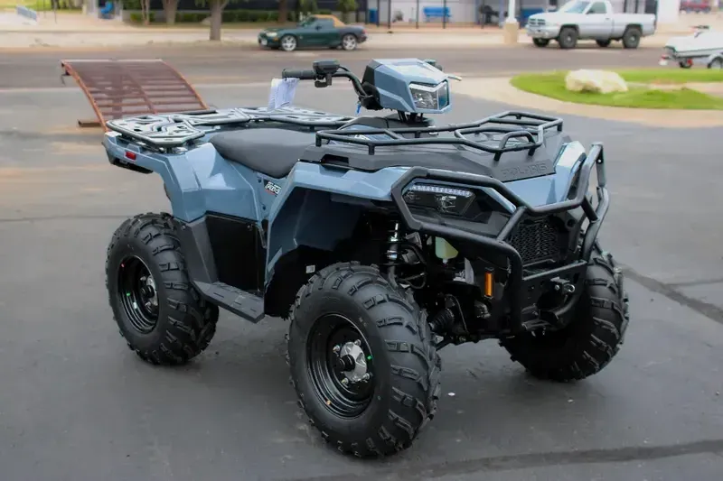 New 2025 Polaris SPORTSMAN TOURING 570 EPS STEALTH GRAY Image 1