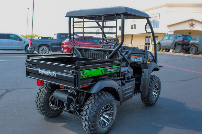 New 2026 Kawasaki MULE SX 4X4 XC LE METALLIC ONYX BLACK Image 4