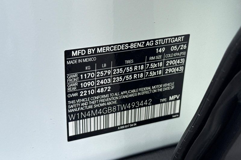 New 2026 Mercedes-Benz GLB 250Image 24
