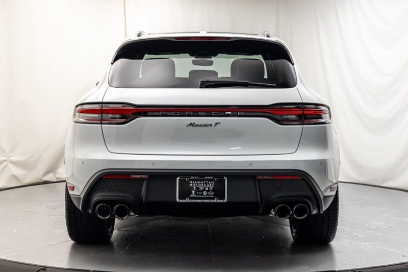 2024 Porsche Macan T in a Carrara White Metallic exterior color and Black w/Chalk Stitchinginterior. Lotus Manhattan 347-395-5714 lotusmanhattan.com 