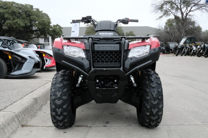 2025 Honda FOURTRAX RANCHER 4X4 HERO REDImage 9