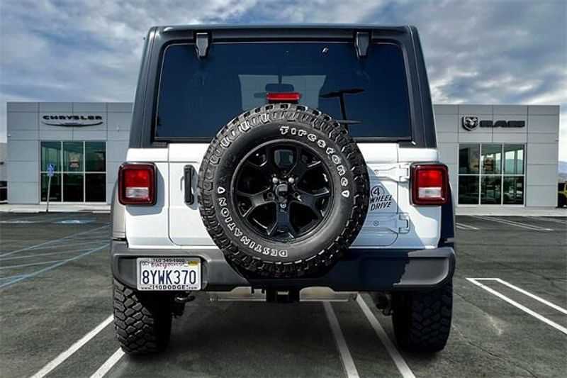 Used 2021 Jeep Wrangler Unlimited WillysImage 3