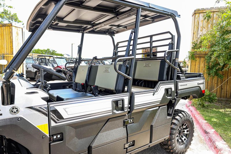 New 2026 Kawasaki MULE PROFXT 1000 LE RANCH EDITION   METALLIC PHANTOM SILVER Image 16