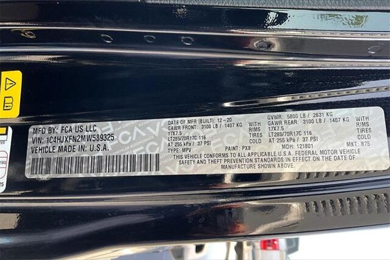 Used 2021 Jeep Wrangler Unlimited RubiconImage 33