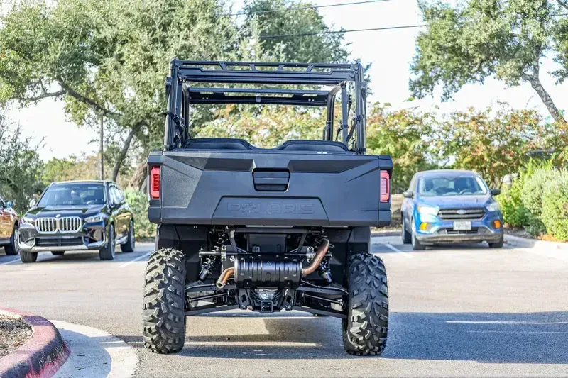 2025 POLARIS RANGER CREW SP 570 PREMIUM ZENITH BLUE in a ZENITH BLUE exterior color. Family PowerSports (877) 886-1997 familypowersports.com 