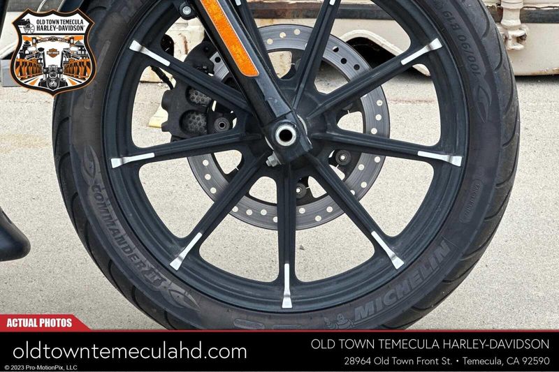 2019 Harley-Davidson Sportster in a BLACK DENIM exterior color. BMW Motorcycles of Temecula – Southern California (951) 506-6903 bmwmotorcyclesoftemecula.com 