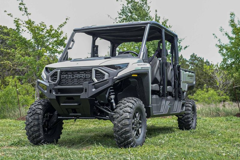 2024 Polaris RANGER CREW XD 1500 PREMIUM   TURBO SILVER Image 2
