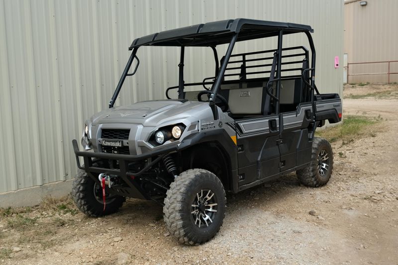 New 2026 Kawasaki MULE PROFXT 1000 LE RANCH EDITION METALLIC PHANTOM SILVER Image 9