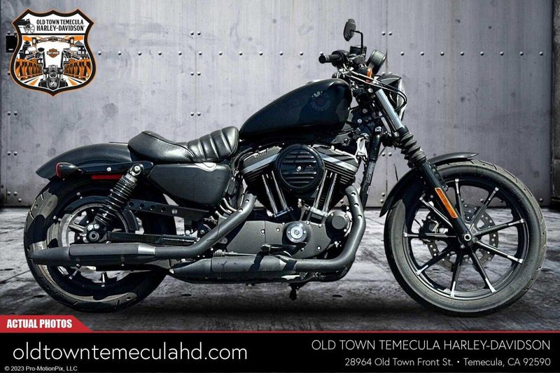 2022 Harley-Davidson Sportster in a BLACK DENIM exterior color. BMW Motorcycles of Temecula – Southern California (951) 506-6903 bmwmotorcyclesoftemecula.com 