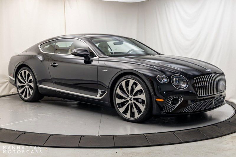 2024 Bentley Continental GT Azure V8 in a Onyx Metallic exterior color and Linen & Belugainterior. Lotus Manhattan 347-395-5714 lotusmanhattan.com 