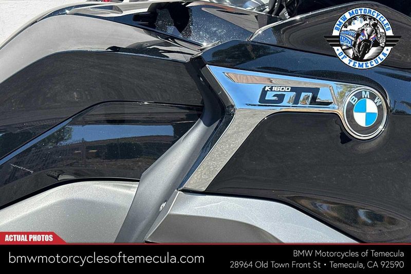 2024 BMW K 1600 GTL in a BLACK STORM METALLIC exterior color. BMW Motorcycles of Temecula – Southern California (951) 506-6903 bmwmotorcyclesoftemecula.com 