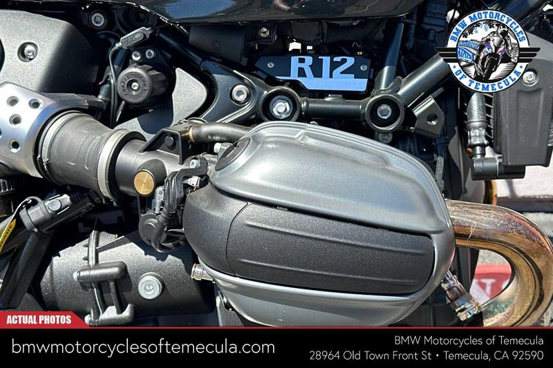 2024 BMW R 12 in a BLACK STORM METALLIC exterior color. BMW Motorcycles of Temecula – Southern California (951) 506-6903 bmwmotorcyclesoftemecula.com 