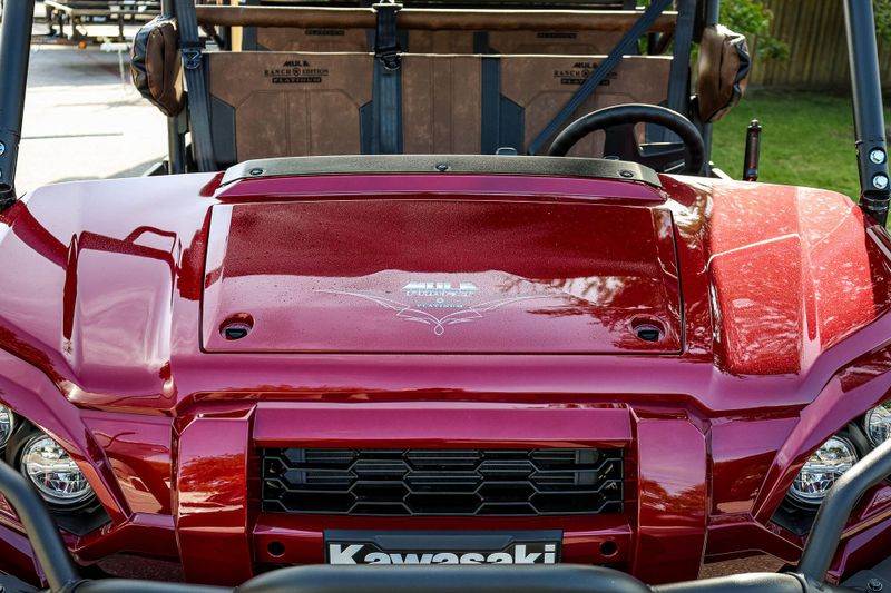 New 2026 Kawasaki MULE PROFXT 1000 LE PLATINUM RANCH EDITION  METALLIC DEEP RED Image 30