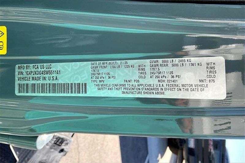 New 2025 Jeep Wrangler 4-door Sport SImage 15