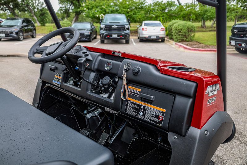 2026 Kawasaki MULE 4010 4X4 DARK ROYAL RED Image 10