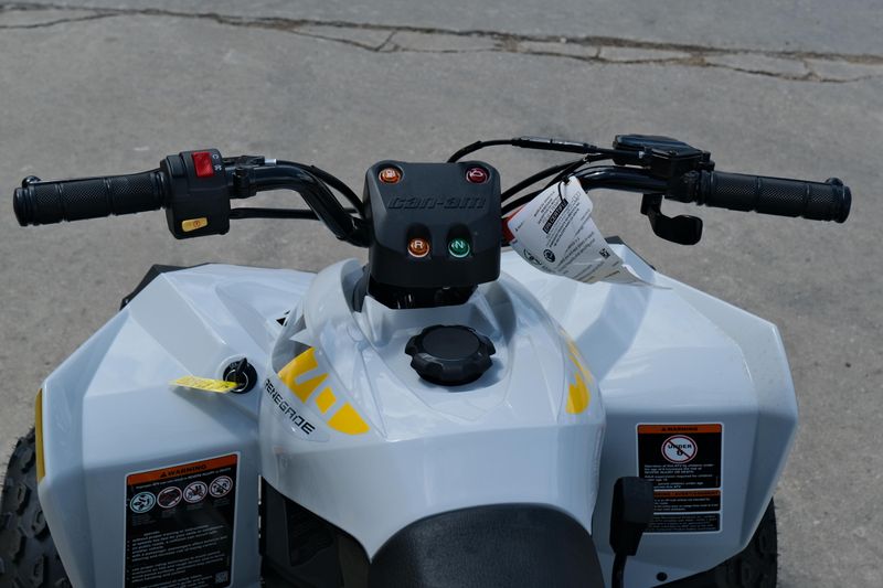 2025 Can-Am RENEGADE 70 EFI CATALYST GRAY AND NEO YELLOW Image 9