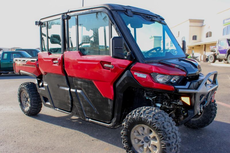 2024 Can-Am DEFENDER MAX LIMITED HD10 FIERY REDImage 2