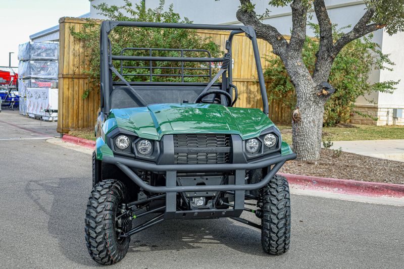 2025 KAWASAKI MULE PROMX EPS  TIMBERLINE GREEN in a TIMBERLINE GREEN exterior color. Family PowerSports (877) 886-1997 familypowersports.com 