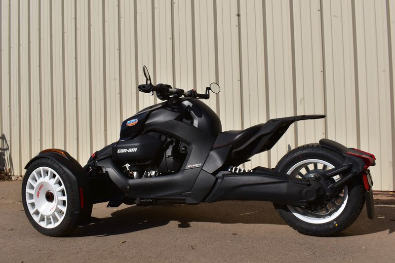 2023 CAN-AM RD RYKER RALLY 900 23  in a BLACK exterior color. Family PowerSports (877) 886-1997 familypowersports.com 