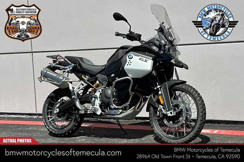 2024 BMW F 900 GS Adventure in a BLACK STORM METALLIC exterior color. BMW Motorcycles of Temecula – Southern California (951) 506-6903 bmwmotorcyclesoftemecula.com 