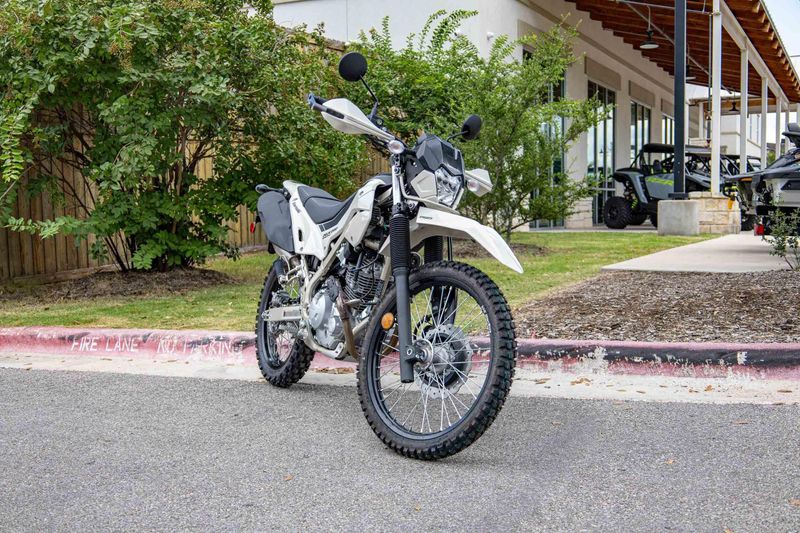 New 2026 Kawasaki KLX230 S ABS  WHITISH BEIGE Image 1