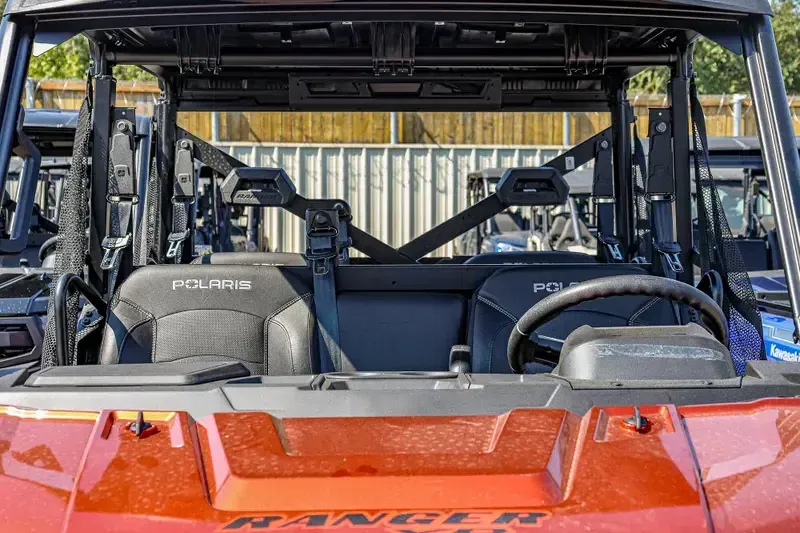New 2026 Polaris RANGER CREW XP 1000 PREMIUM ORANGE RUST Image 8