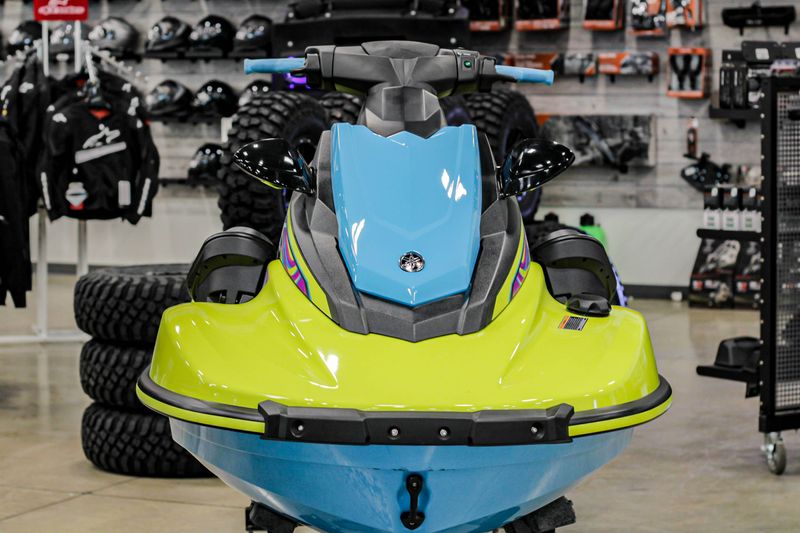 2024 Yamaha WAVERUNNER EX DELUXE LIME YELLOW AND CYAN Image 10