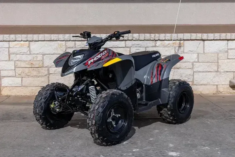 New 2025 Polaris PHOENIX 200 STORM GRAY Image 3