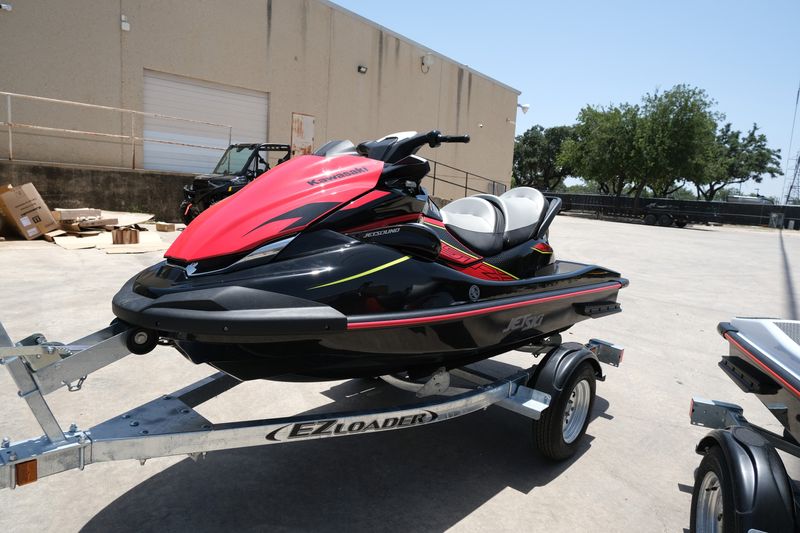 2024 Kawasaki JET SKI STX 160LX EBONY AND NEON RED Image 4