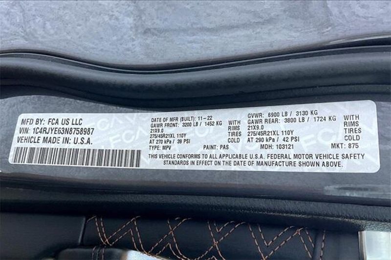 2022 Jeep Grand Cherokee 4xe Summit Reserve 4xeImage 33