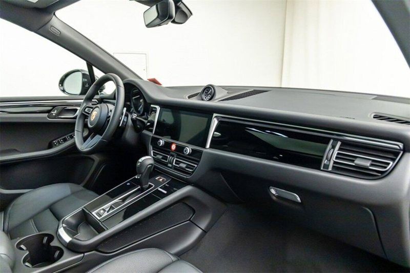 2024 Porsche Macan  in a Black exterior color and Blackinterior. Lotus Manhattan 347-395-5714 lotusmanhattan.com 