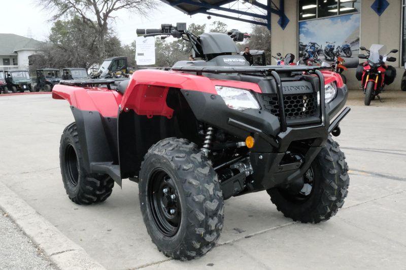 2025 Honda FOURTRAX RANCHER 4X4 HERO REDImage 10