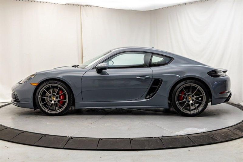 2024 Porsche 718 Cayman GTS 4.0 in a Arctic Grey exterior color and Blackinterior. Lotus Manhattan 347-395-5714 lotusmanhattan.com 