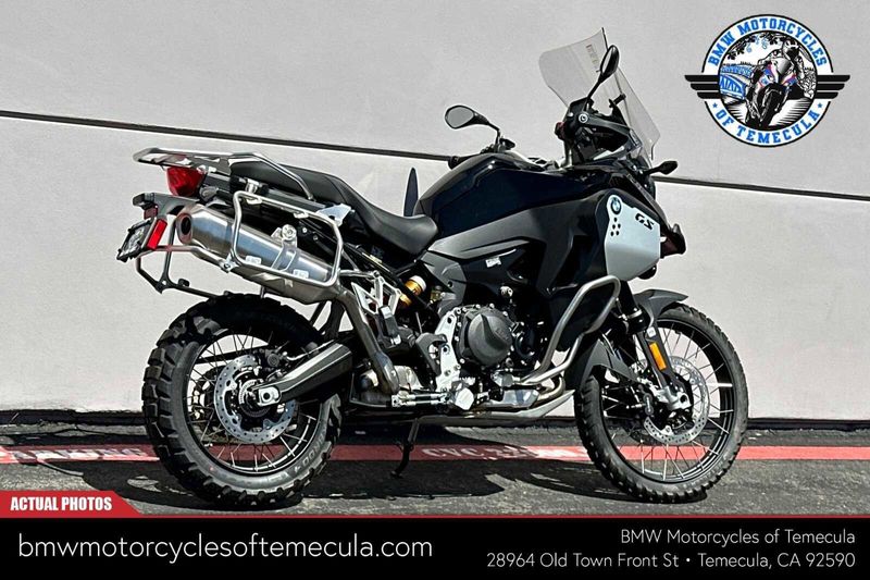 2024 BMW F 900 GS Adventure in a BLACK STORM METALLIC exterior color. BMW Motorcycles of Temecula – Southern California (951) 506-6903 bmwmotorcyclesoftemecula.com 