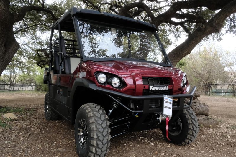 2025 Kawasaki MULE PROFXT 1000 LE RANCH EDITION METALLIC DEEP REDImage 6